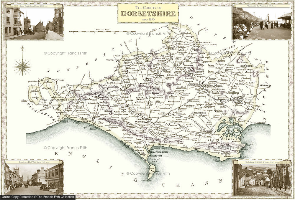 Old Maps Of Dorset Old Maps Of Dorset, Uk - Francis Frith