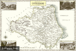 Map of Map of Durham