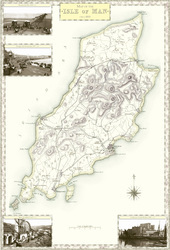 Map of Map of Isle of Man