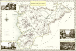 Map of Map of Merionethshire