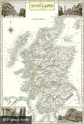 Map of Map of Scotland