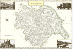 Map of Yorkshire