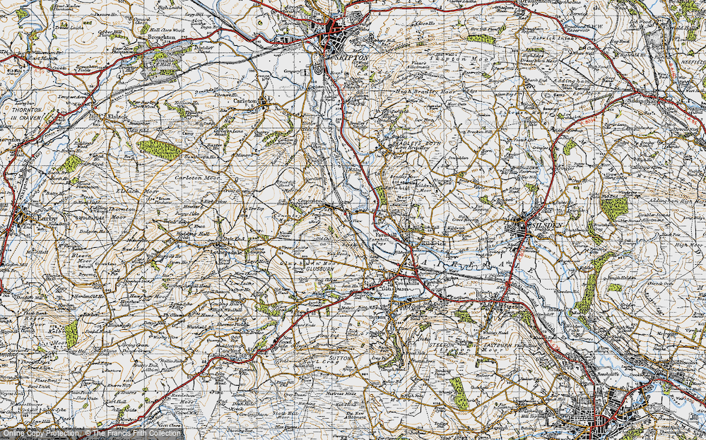 Old Map of Aire View, 1947 in 1947