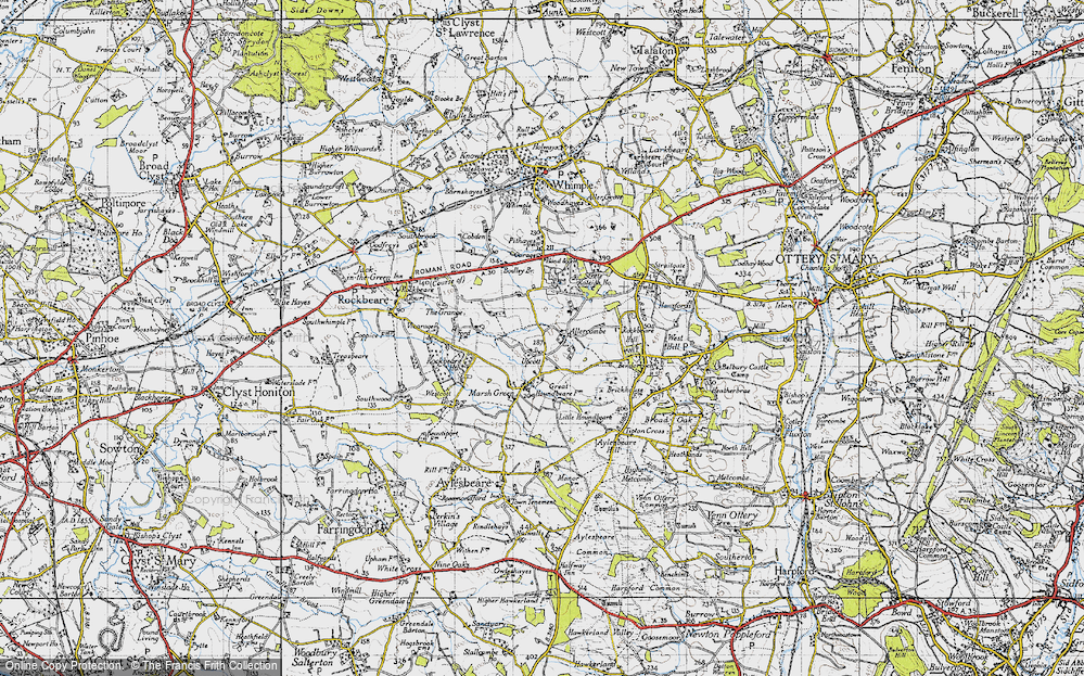 Old Map of Allercombe, 1946 in 1946