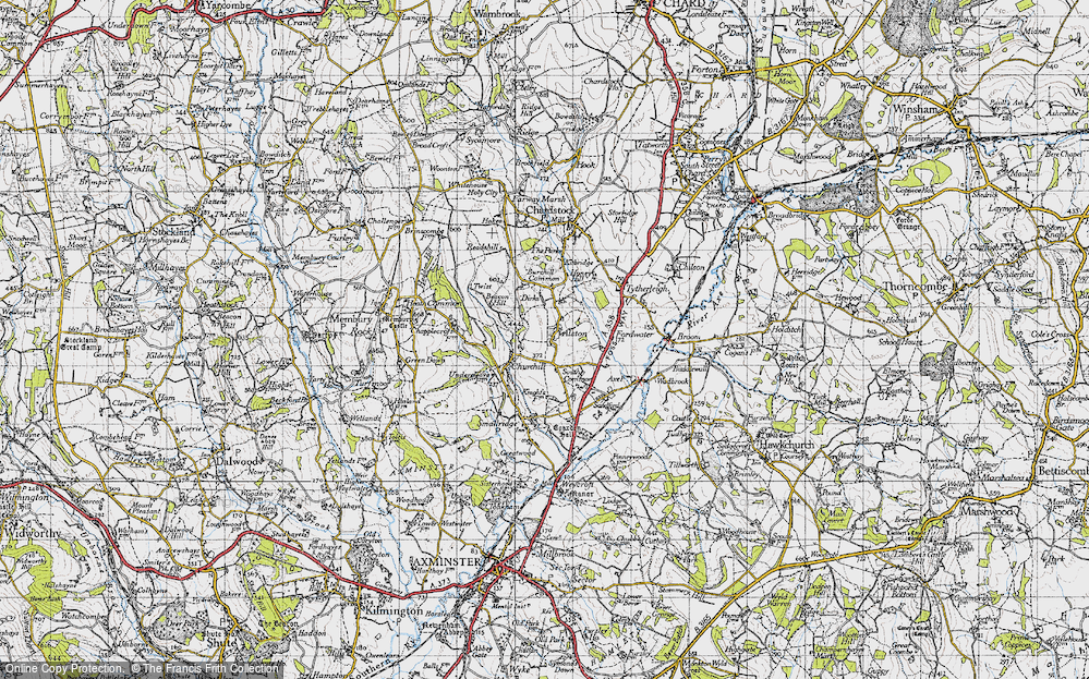 Old Map of Alston, 1945 in 1945