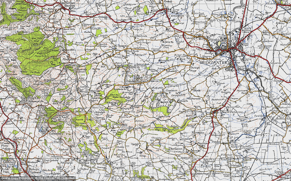 Old Map of Andersfield, 1946 in 1946