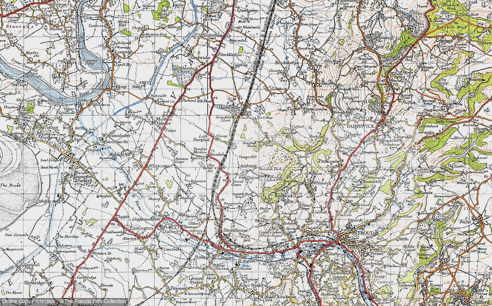 Old Map of Arlebrook, 1946 in 1946
