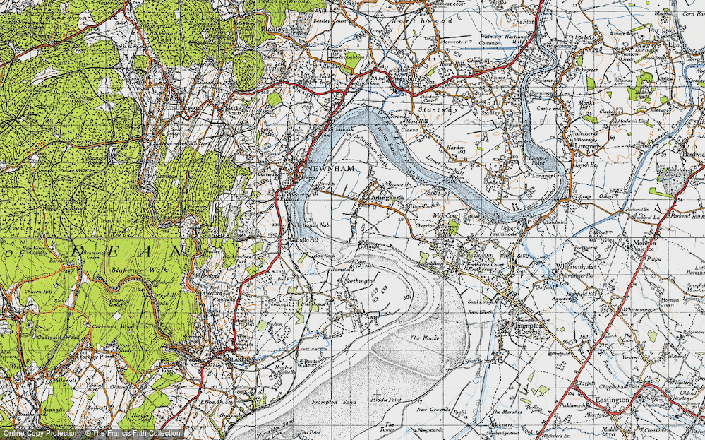 Old Map of Arlingham, 1946 in 1946