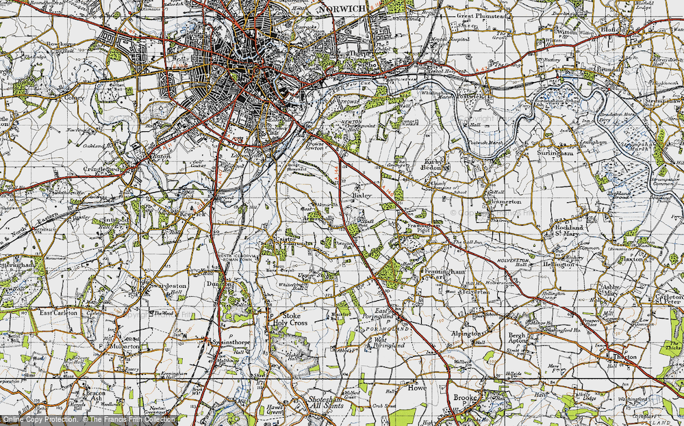 Old Map of Arminghall, 1946 in 1946