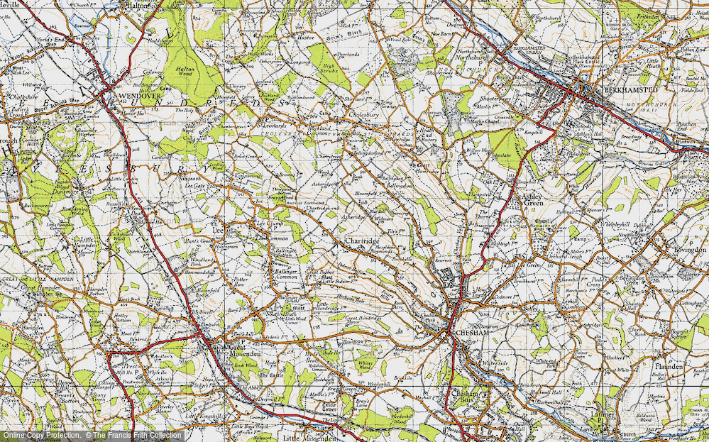Old Map of Asheridge, 1946 in 1946