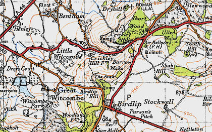 Old map of Barrow Wake in 1946