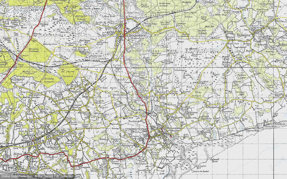 Battramsley Cross, 1945