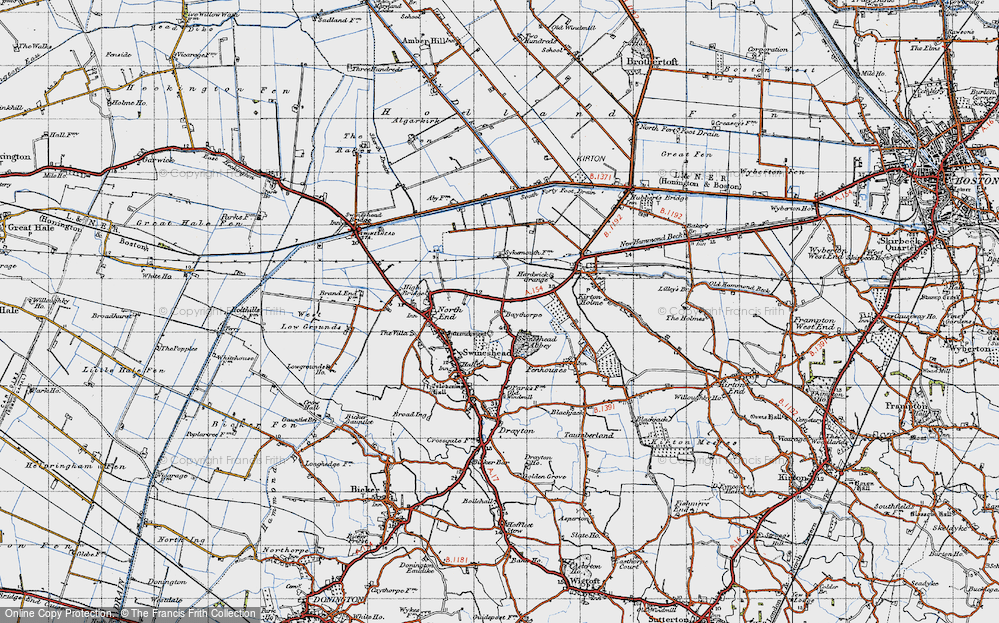 Old Map of Baythorpe, 1946 in 1946