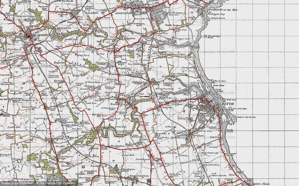 Bedlington Station, 1947