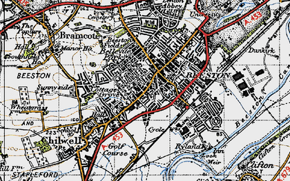 Beeston 1946 Npo636601 Index Map 
