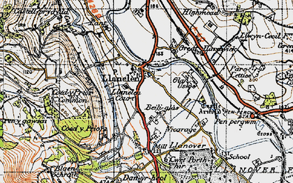 Old map of Coldbrook Park in 1946
