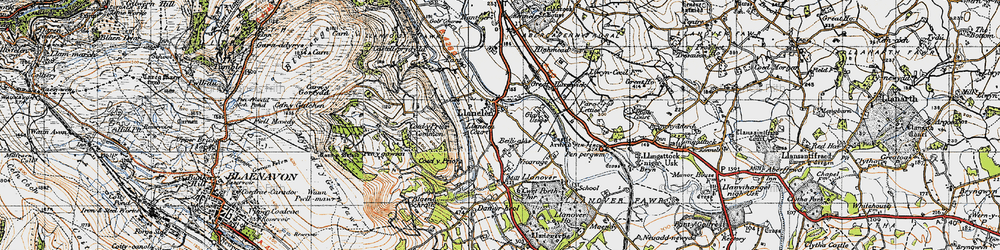 Old map of Coldbrook Park in 1946