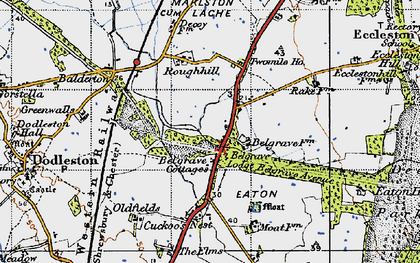 Belgrave 1947 Npo637654 Index Map 
