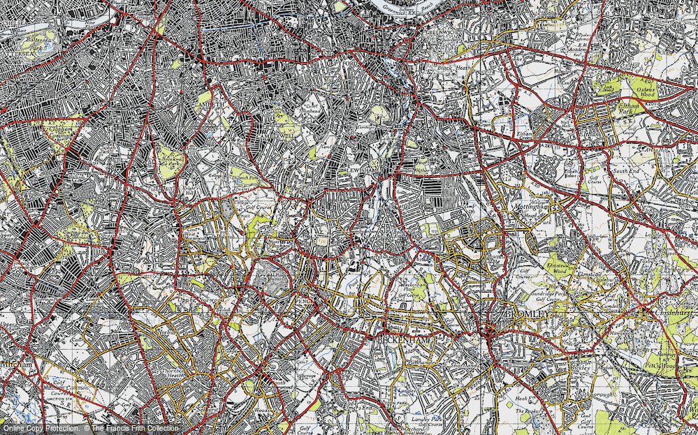 Old Map of Bell Green, 1946 in 1946