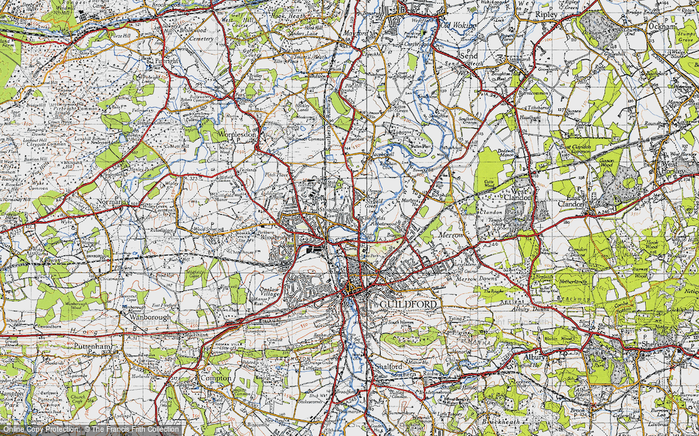 Old Map of Bellfields, 1940 in 1940