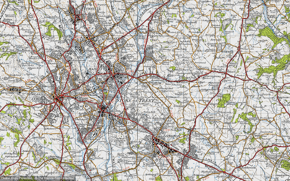 Old Map of Berry Hill, 1946 in 1946
