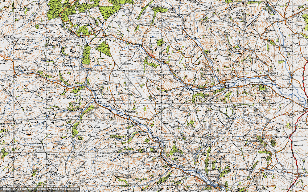 Bettws-y-crwyn, 1947