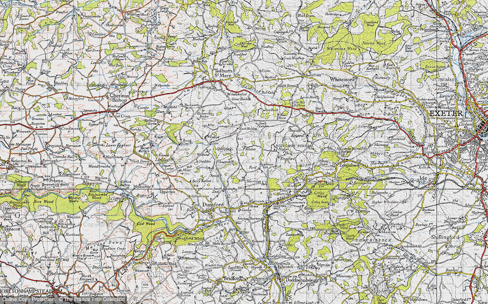 Old Map of Bilsdon, 1946 in 1946