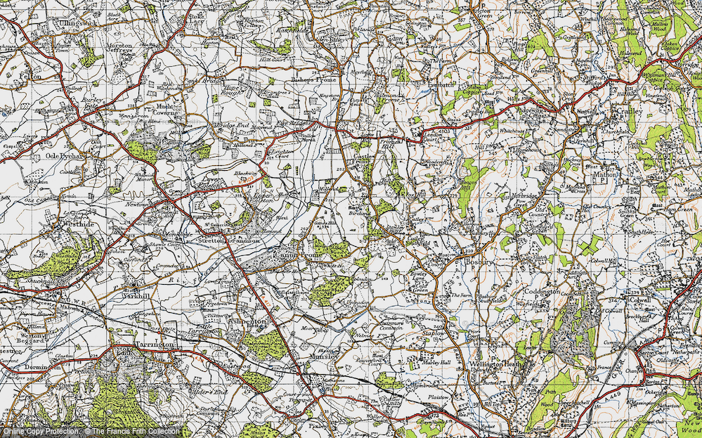 Old Map of Birchend, 1947 in 1947
