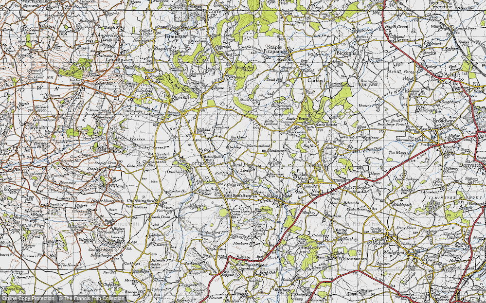 Old Map of Birchwood, 1946 in 1946