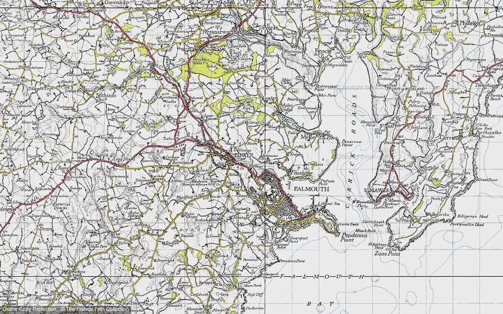 Old Map of Bissom, 1946 in 1946