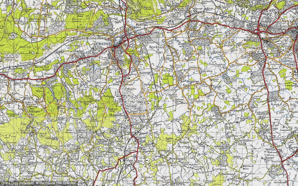 Old Map of Blackbrook, 1940 in 1940