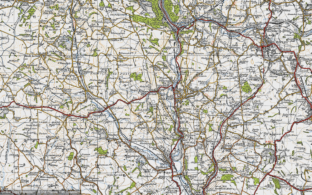 Old Map of Blackbrook, 1946 in 1946