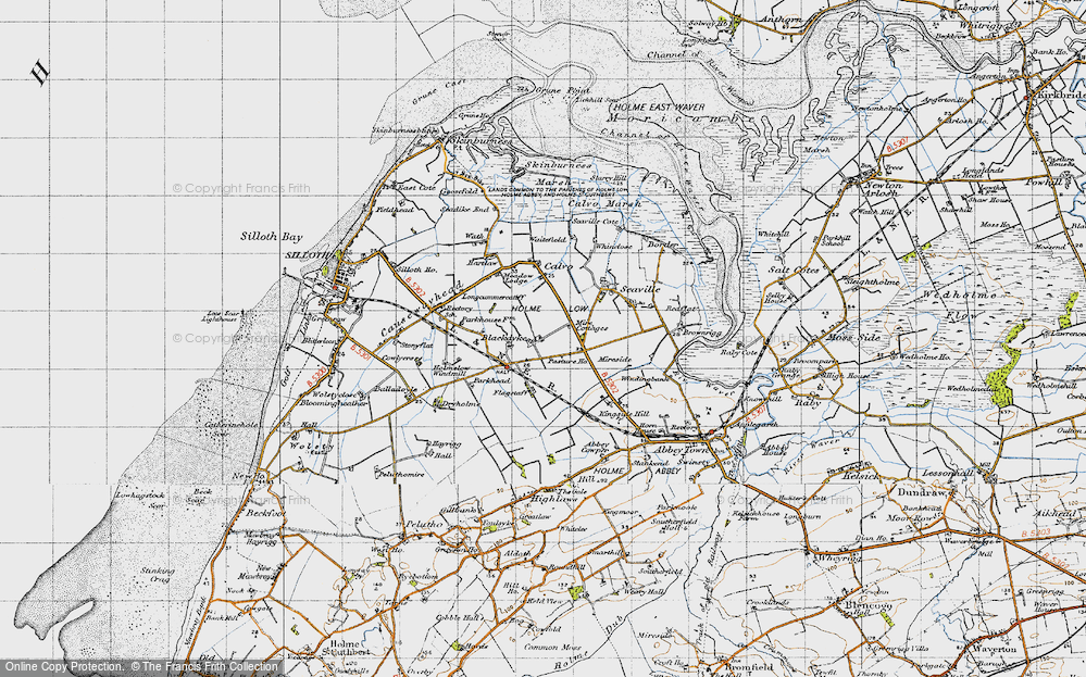 Old Map of Blackdyke, 1947 in 1947