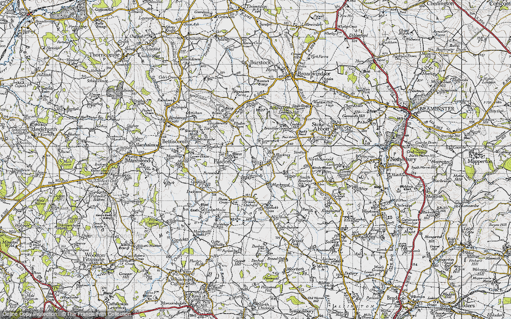 Old Map of Blackney, 1945 in 1945