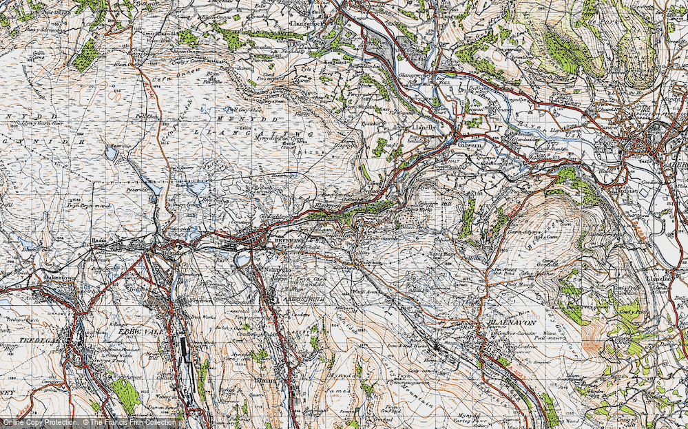Old Map of Blackrock, 1947 in 1947