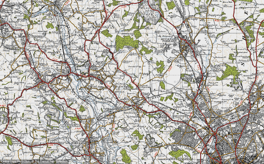 Old Map of Bogend, 1946 in 1946
