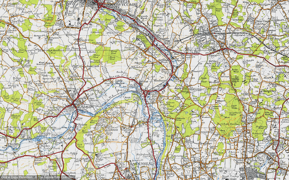 Bourne End, 1945