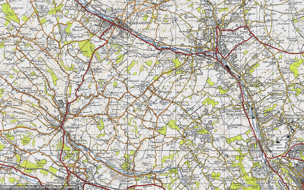 Old Map of Bovingdon, 1946 in 1946