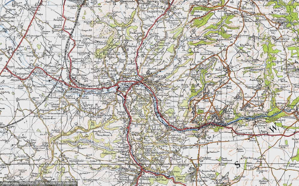 Old Map of Bowbridge, 1946 in 1946