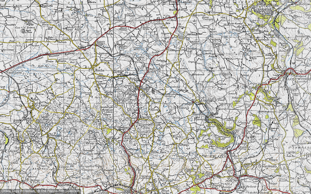 Old Map of Bowling Green, 1946 in 1946