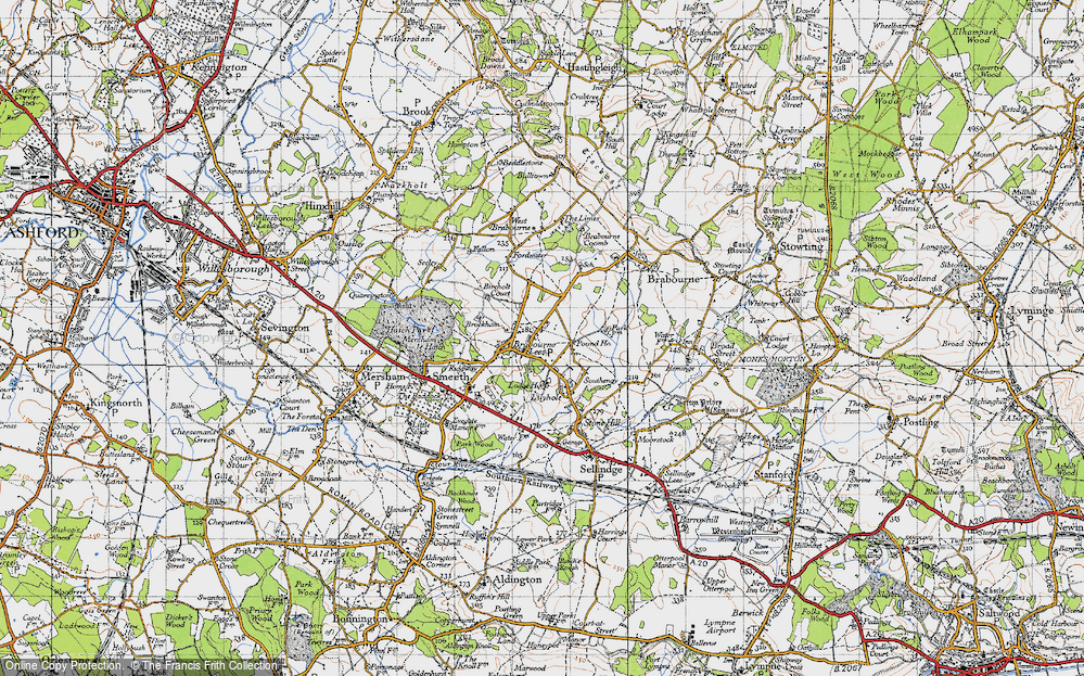 Brabourne Lees, 1940