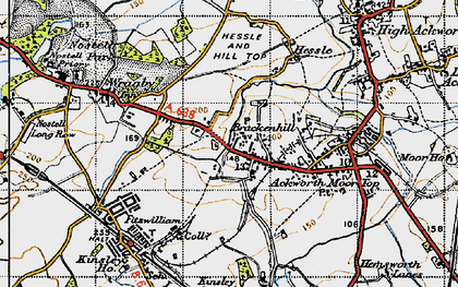 Old map of Brackenhill in 1947