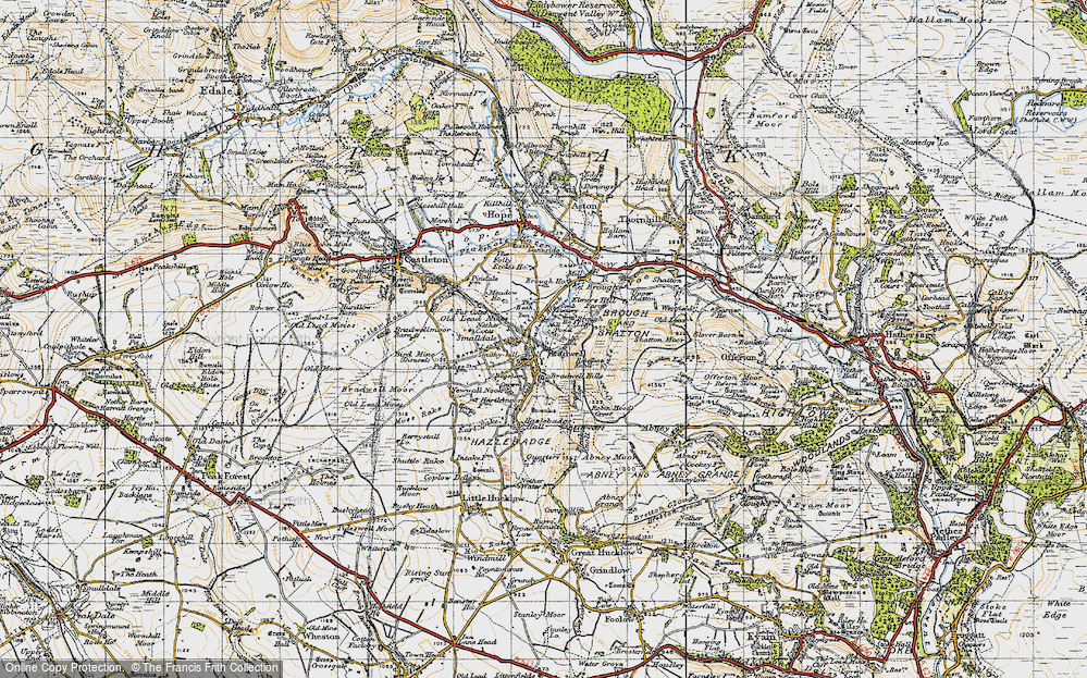 Old Map of Bradwell, 1947 in 1947