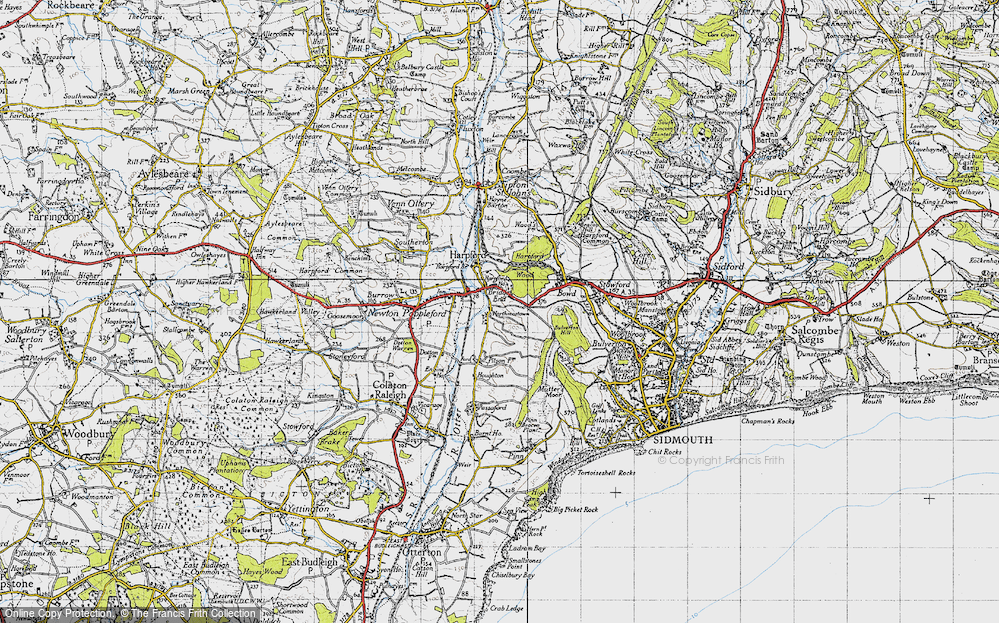 Old Map of Bridge End, 1946 in 1946