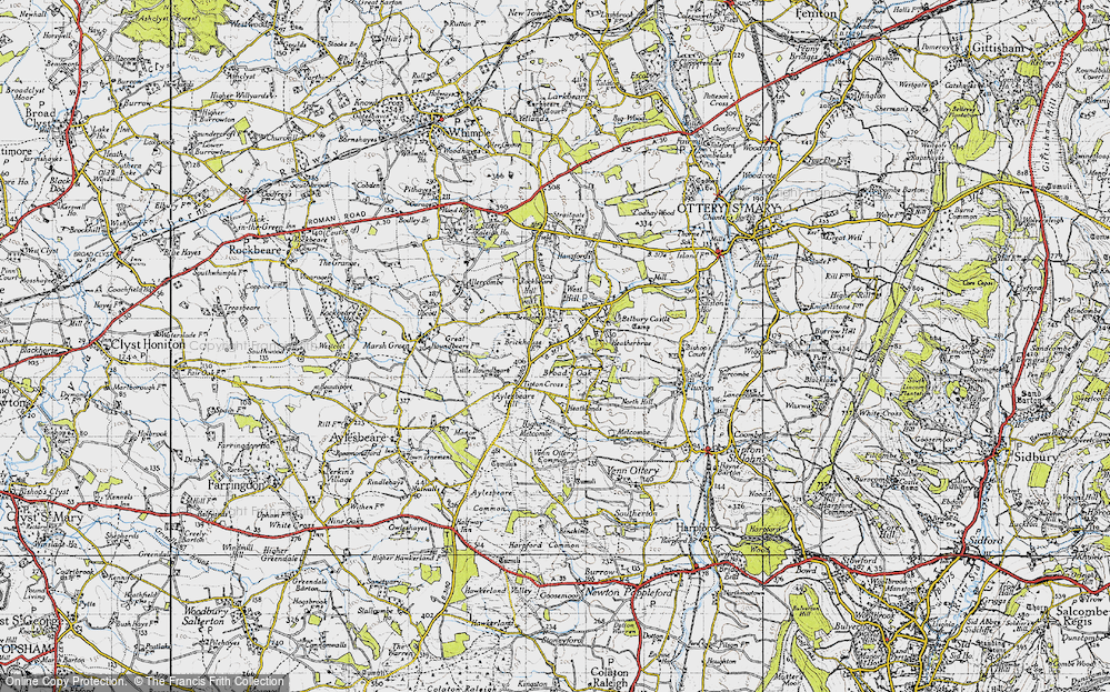 Old Map of Broad Oak, 1946 in 1946