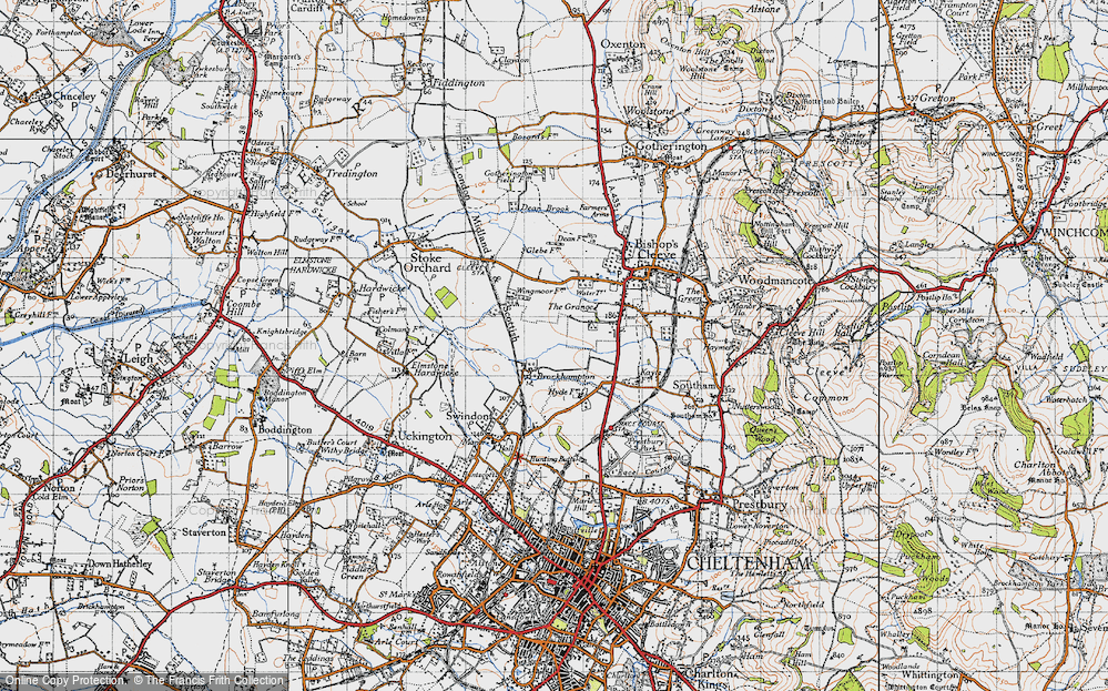 Old Map of Brockhampton, 1946 in 1946