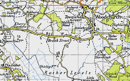 Brook Street 1940 Npo652010 Index Map 