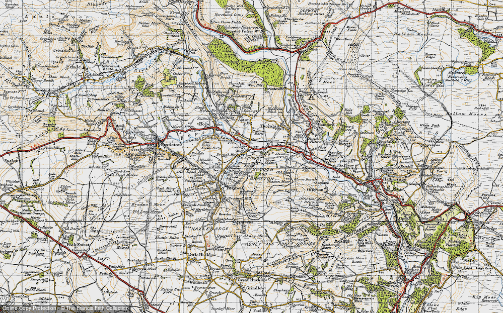 Old Map of Brough, 1947 in 1947