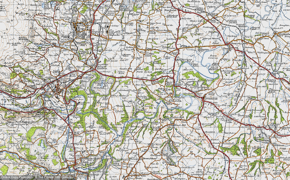 Old Map of Bryn Pen-y-lan, 1947 in 1947
