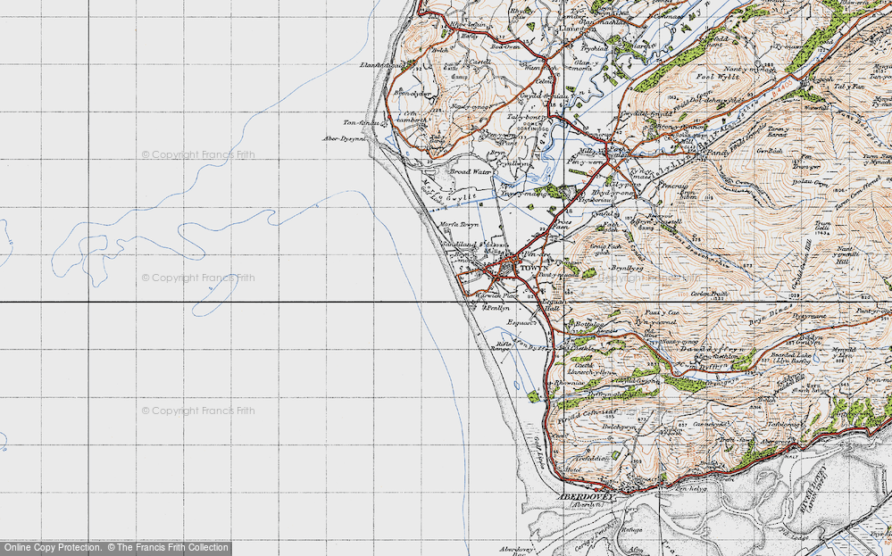 Old Map of Bryn-y-mor, 1947 in 1947